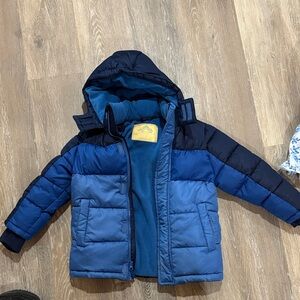 Kids Blue Puffer Jacket